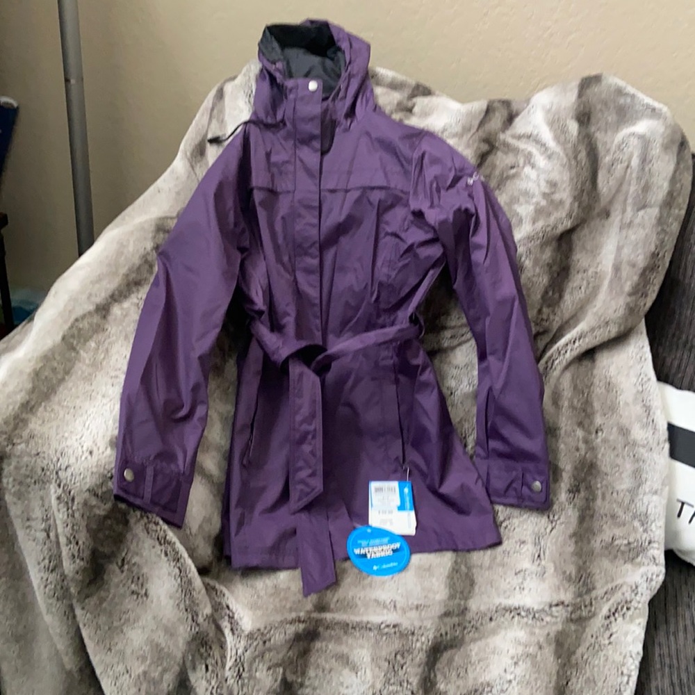 Purle Columbia waterproof jacket